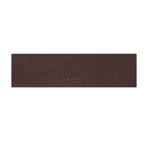 Nike Brown Embossed Leather Headband